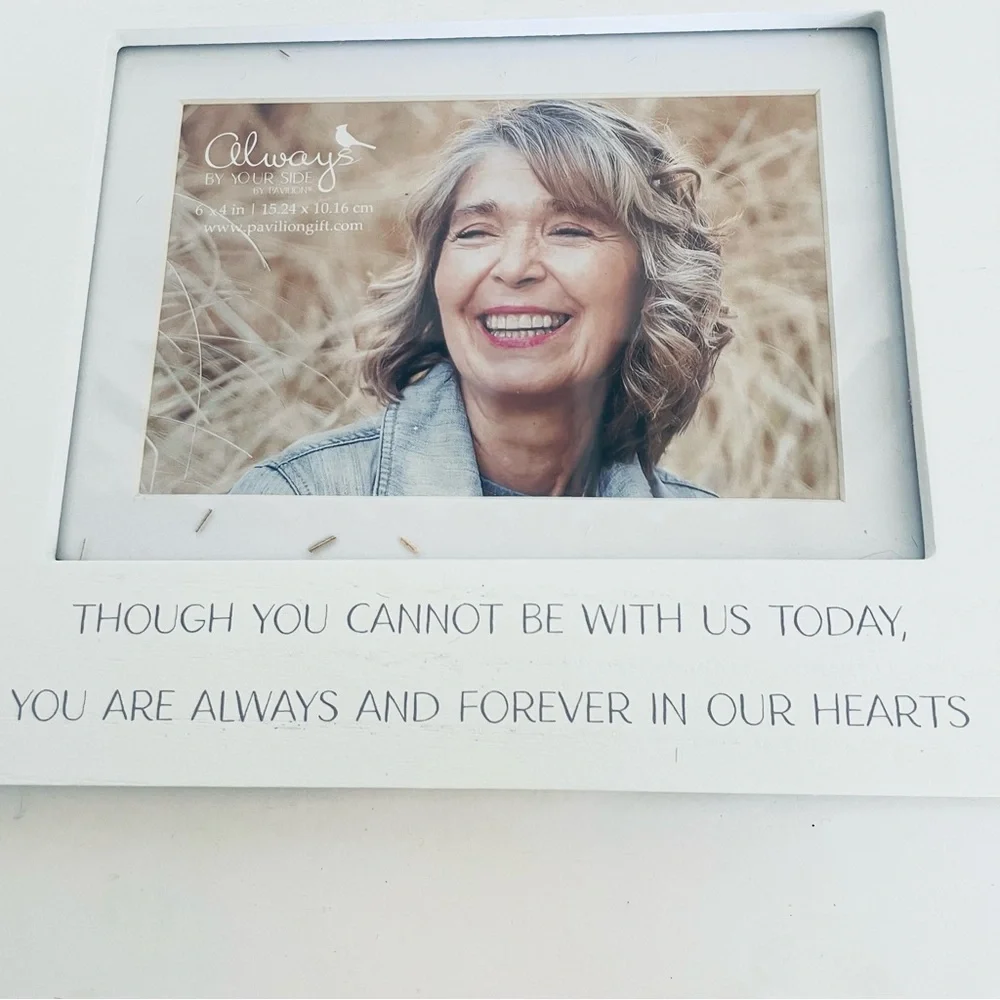 Pavilion gift company Reserved In Loving Memory Reserved Seat Photo Frame NWT